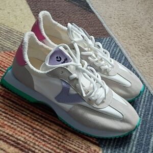 VICTORIA women's gris sneaker Multi-Colored SZ 39
